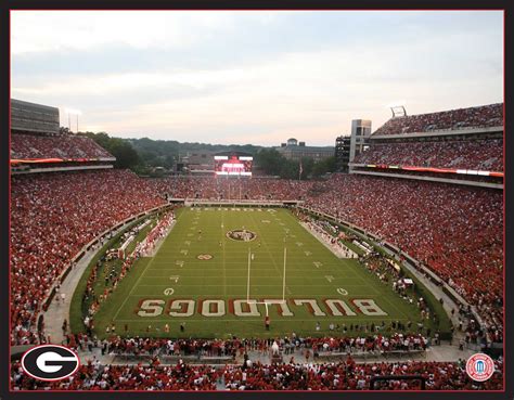 Georgia Bulldogs Sanford Stadium | Georgia bulldogs, Sanford stadium