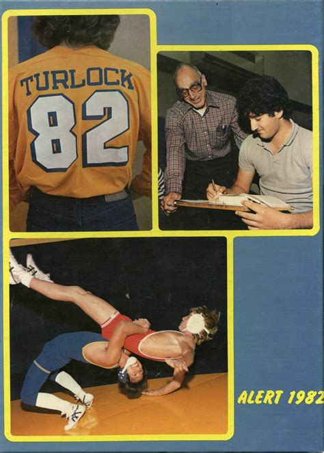 1982 yearbook from Turlock High School from Turlock, California