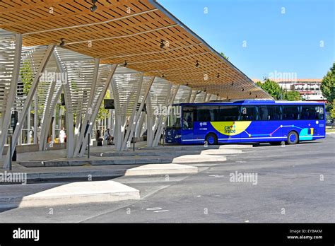 Aix en Provence France new public transport French bus station modern ...