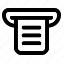 Invoice, file, money, payment, receipt icon - Download on Iconfinder