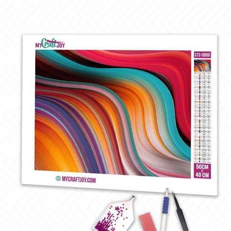 Abstract - DIY Diamond Painting Kit – MyCraftJoy