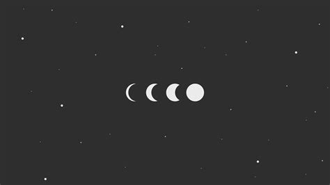 Moon Phases Wallpaper 4K