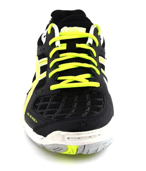 Asics Men Black Badminton Sports Shoes Gel-Blade 4 - Buy Asics Men ...