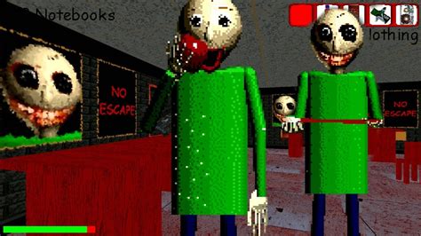 Baldi's SUPER EXTRA SCARY Basics (full game demo) - YouTube