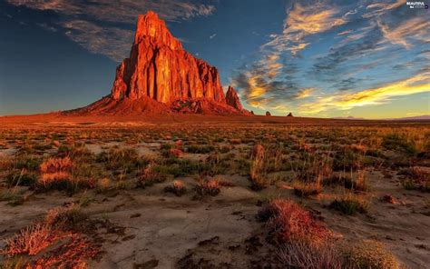 canyon, grassy, Desert, rocks - Beautiful views wallpapers: 2560x1600