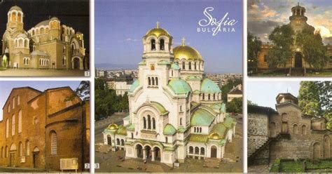 Postcard A La Carte 2: Bulgaria - Sofia Churches and Cathedrals