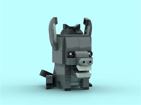 LEGO MOC Donkey - from the movie Shrek by GetMeBricked | Rebrickable - Build with LEGO