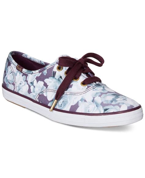 Lyst - Keds Women's Limited Edition Taylor Swift Champion Floral Print ...