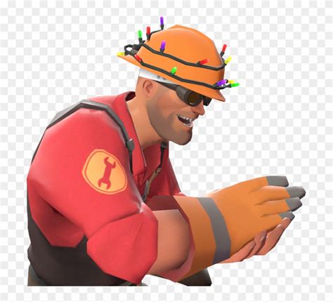 6 - Tf2 Engineer Festive Hat Clipart (#4838194) - PikPng