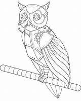 Steampunk Coloring Pages  Free Printable For Kids sketch template