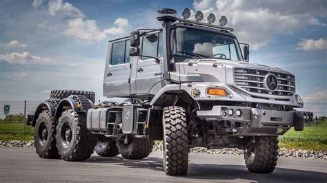 Mercedes-Benz Zetros 6x6 технические характеристики, цена и фотографии