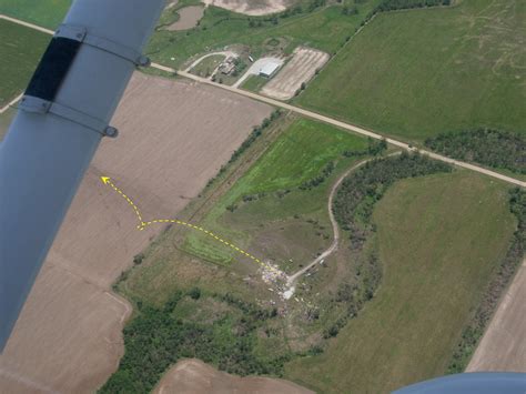 Picher, OK tornado damage aerial image I