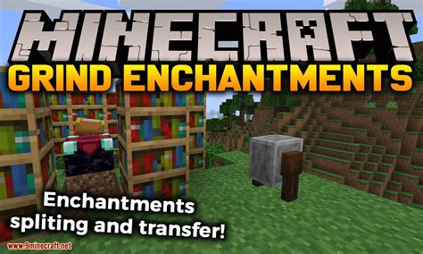 Grind Enchantments Mod (1.21.2, 1.20.1) - Disenchant & Transfer ...