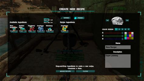 Creating Custom Recipes - Ark Survival Evolved