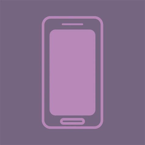 Purple aesthetic phone icon | Purple aesthetic, Purple, Phone icon