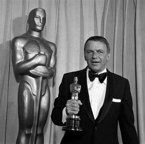 1971 Oscars: Frank Sinatra, recipient of Jean Hersholt Humanitarian ...