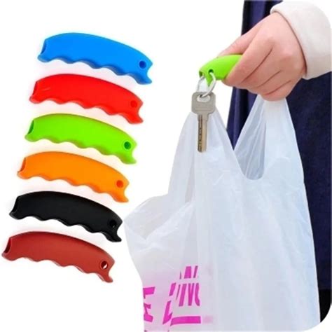 1Pc Silicone Shopping Bag Basket Carrier Grocery Holder Handle ...