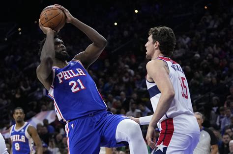 NBA: Joel Embiid, 76ers crush Wizards | Inquirer Sports