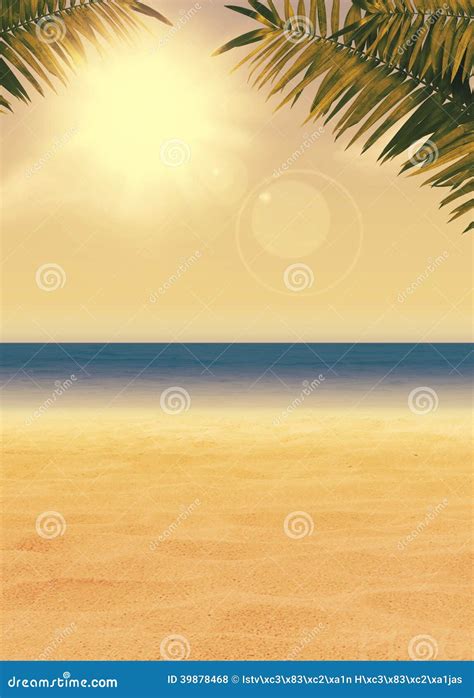 Summer paradise background stock photo. Image of enjoy - 39878468