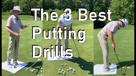 The 3 Best Putting Drills - YouTube