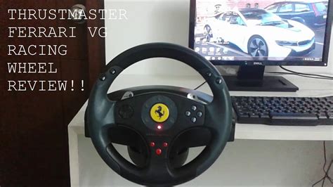 Super Car: Thrustmaster Vg Ferrari Racing Wheel Red Legend Edition Playstation 3