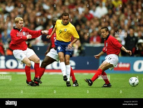 Soccer - Friendly - England v Brazil Stock Photo - Alamy