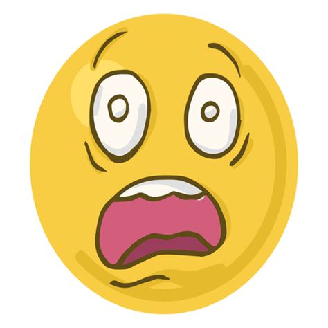 Shock face emoji - Transparent PNG & SVG vector file