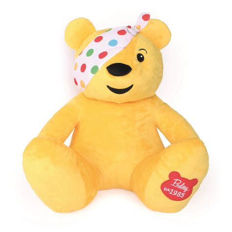 GIANT SIGNATURE PUDSEY BEAR - BBC Children in Need