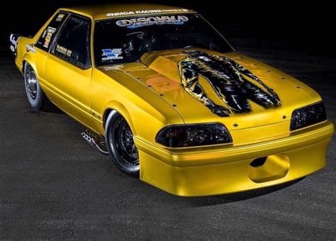 Ford Mustang Fox Body Drag Car : 1988 mustang notch coupe lx fox body ...