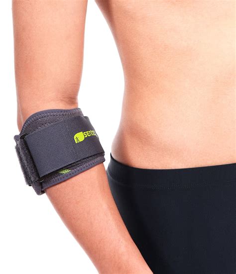 SENTEQ Elbow Brace. Medical Grade and FDA Approved. Tennis & Golfer's Elbow Pain Relief with ...