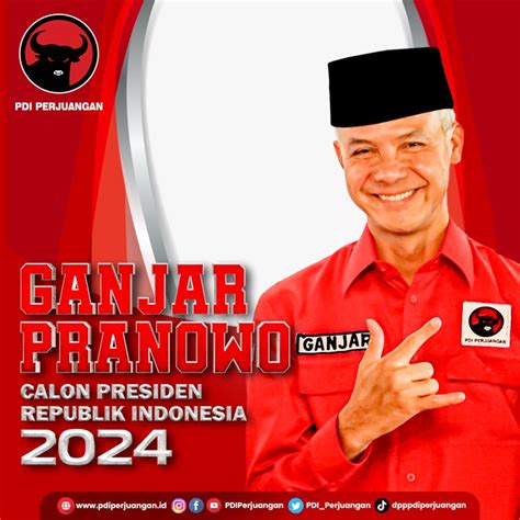 Tunjukkan Dukunganmu untuk Ganjar Pranowo Menjadi Presiden RI 2024-2029 dengan Twibbon – PDI ...