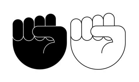 Fist Silhouette Vector Art, Icons, and Graphics for Free Download