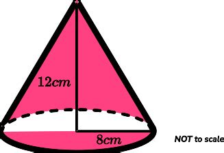 Volume Of A Cone - GCSE Maths - Steps, Examples & Worksheet