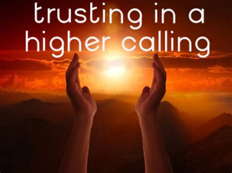 Poem: Trusting in a Higher Calling - LetterPile