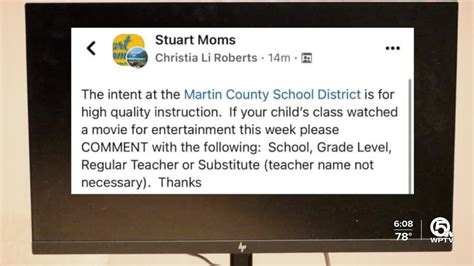 Martin County School Board member asks for forgiveness after controversial post