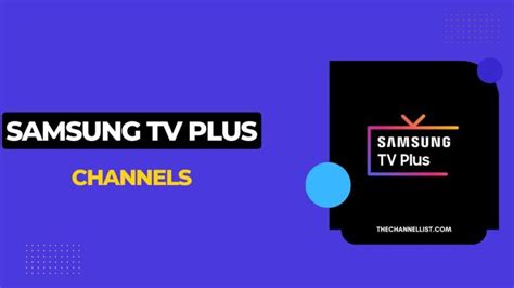 Samsung TV Plus Channel List [with PDF] 2024 - The Channel List