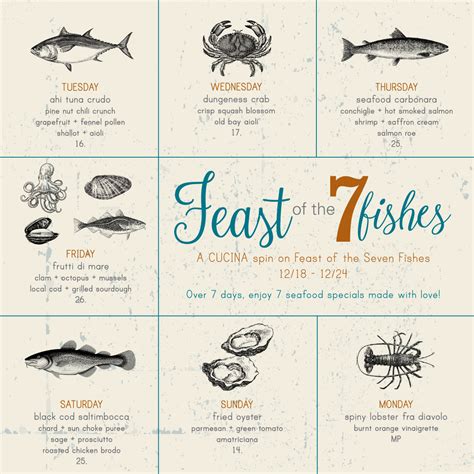 Feast Of The Seven Fishes - Urban Kitchen Group