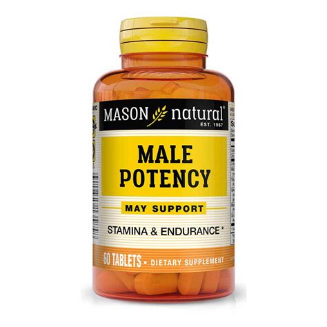 Mason Natural Male Potency - 60 Tablets - Walmart.com - Walmart.com