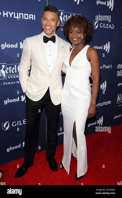 06 May 2022 - New York, NY - Wilson Cruz and Karine Jean-Pierre. 33rd Annual GLAAD Media Awards ...