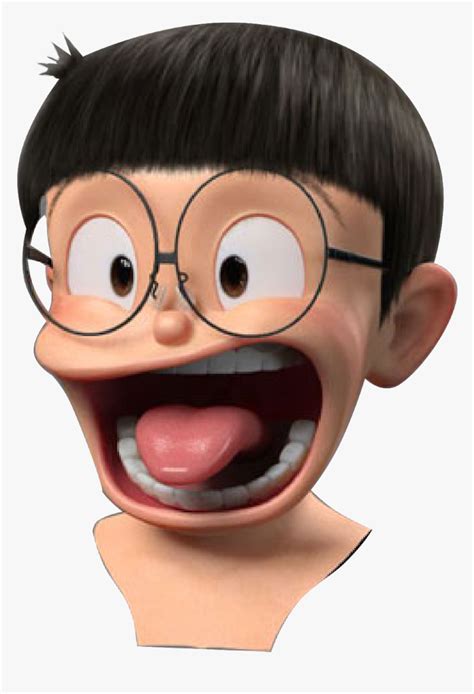 Kepala Nobita Png - Nobita 3d Head Png, Transparent Png - kindpng