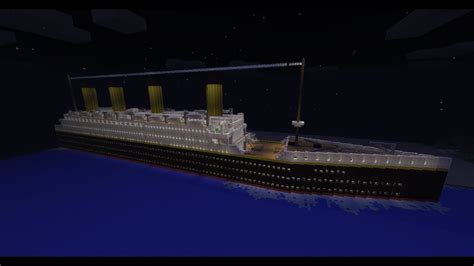 Minecraft - Titanic Map & Download - YouTube