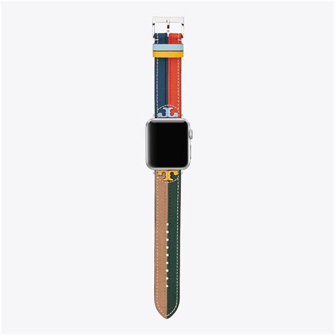 Tory Burch Mcgraw Band For Apple Watch®, Multicolor Leather, 38 Mm - 40 ...