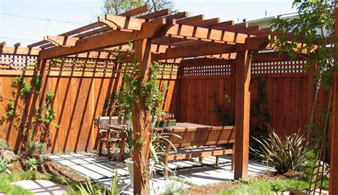 Redwood Garden Structure Project Plans Redwood Landscaping, Southwest ...