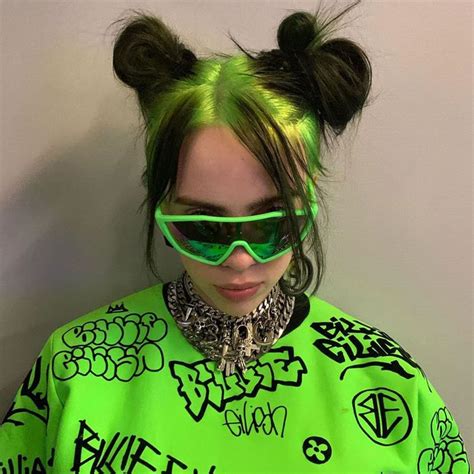 Billie Eilis Now Has Slime Green Hair