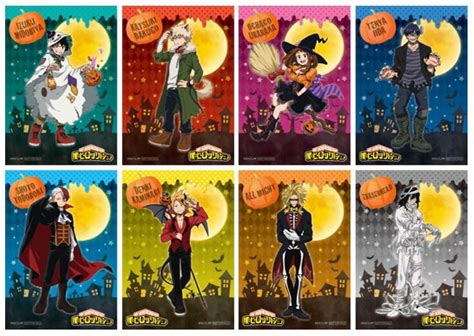 Boku no Hero Academia Official Anime Halloween Cards : r/BokuNoHeroAcademia