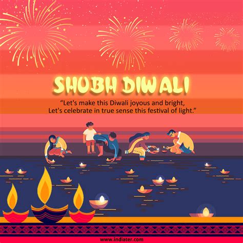 Shubh Diwali Wishes Greetings Free Download - Indiater