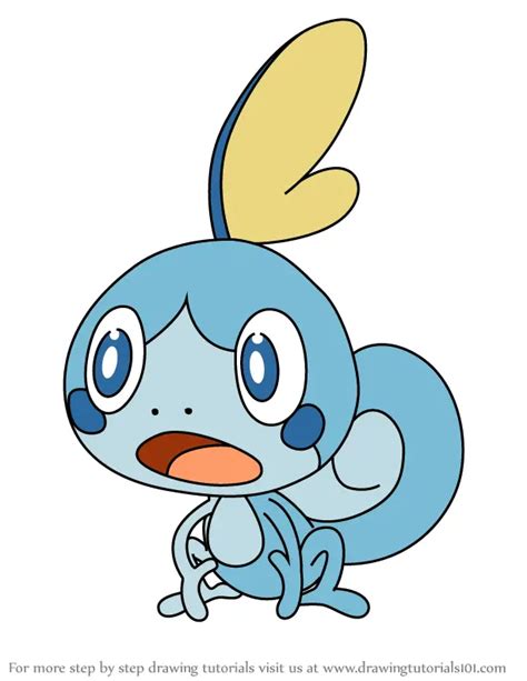 How to Draw Sobble from Pokemon (Pokemon) Step by Step ...