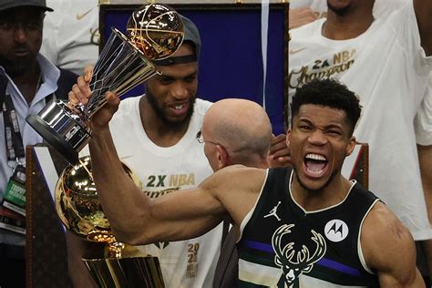 Giannis Antetokounmpo, NBA Champion, was unstoppable in the Finals.