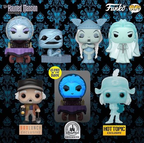 These Haunted Mansion 50th Anniversary POPVinyls Are Spooktacular | Pop ...