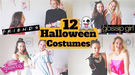 12 DIY HALLOWEEN COSTUMES! Easy and Afforable Best Friend Costumes - YouTube